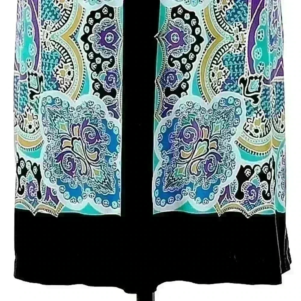 NY Collection Petite Women’s Bright Bold Sundress PS - Picture 5 of 10